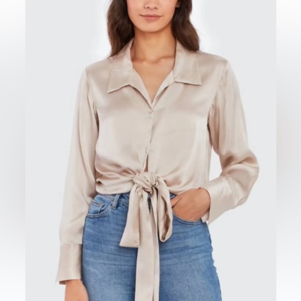 Billie the Label Bianca Silk Blouse